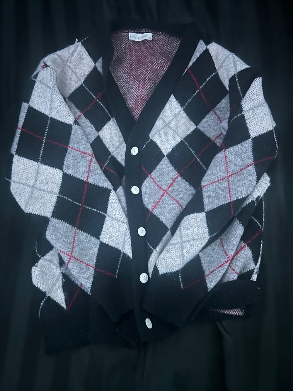 Argyle sweater